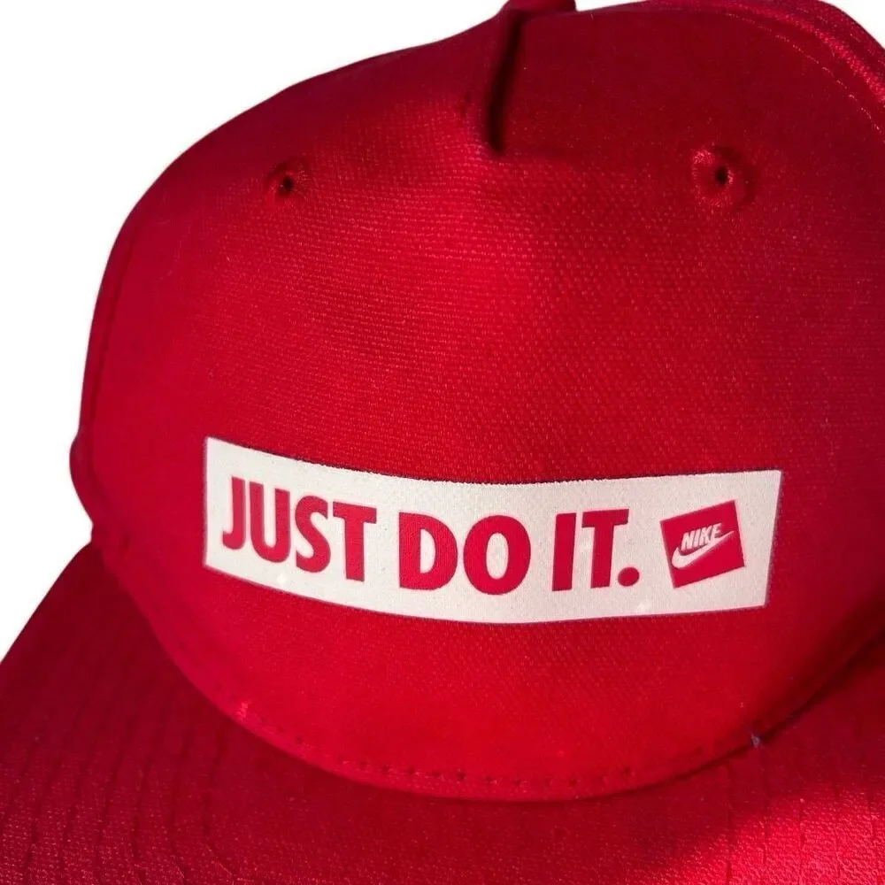 Nike Just Do It Youth 4-7 Red Hat